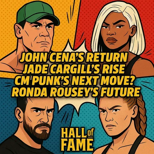 John Cena's Title Win, Jade Cargill's Rise, CM Punk's Next Move & Ronda Rousey's Future