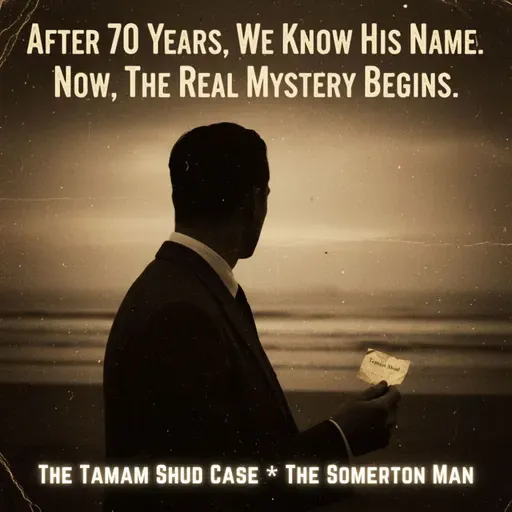 After 70 Years, We Know His Name. Now, The Real MYSTERY Begins (The Tamam Shud Case - The Somerton Man)