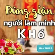 Đừng giận người làm mình khổ - Thầy Thích Pháp Hòa