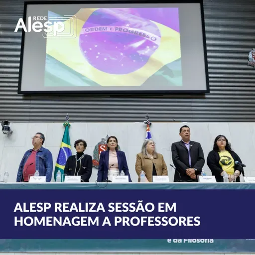 Em sessão solene, Alesp presta homenagem pelo Dia dos Professores