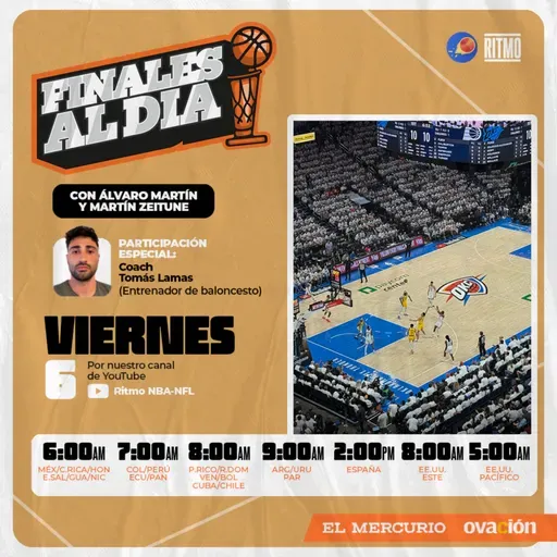 ¡Indiana da el golpe en Oklahoma City! 🏀 FINALES AL DÍA #3 | Ritmo NBA T6 E135