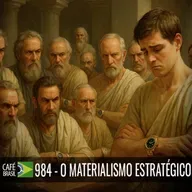Café Brasil  984 - O materialismo estrategico - Uma viagem entre aparências e essência
