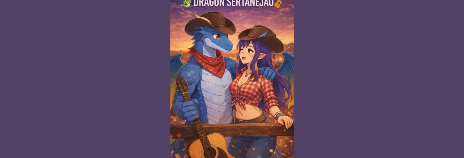 DRAGON NO SERTANEJÃO(ANTIGOS E ATUAIS)