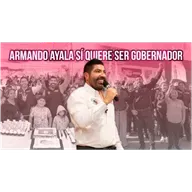 Armando Ayala SÍ quiere ser gobernador. Senador de Morena.