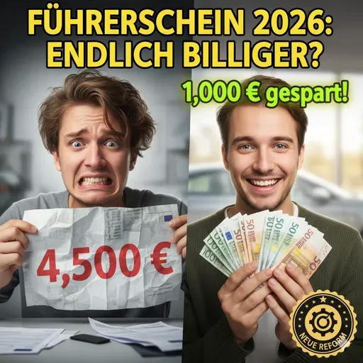 Führerschein-Revolution 2026: Endlich billiger? Das ändert sich jetzt!