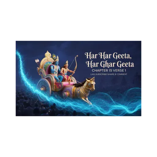 ЁЯХЙя╕П рдЧреАрддрд╛ рдХрд╛ рд╕рд╛рд░ рдЕрдзреНрдпрд╛рдп 15 рд╢реНрд▓реЛрдХ 1 - ЁЯФетЬирд╕рдВрд╕рд╛рд░рд╡реГрдХреНрд╖, рдЖрддреНрдорд╛ рдФрд░ рддрддреНрд╡рдЬреНрдЮрд╛рдитЬиЁЯМЯ #Jagatkasaar #Geetakasaar