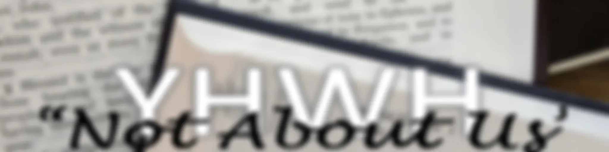 “Not About Us” Topics