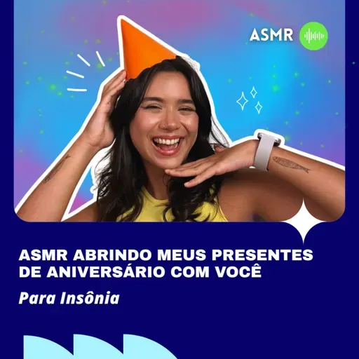 ASMR abrindo meus presentes de aniversário com você 🥳🎁
