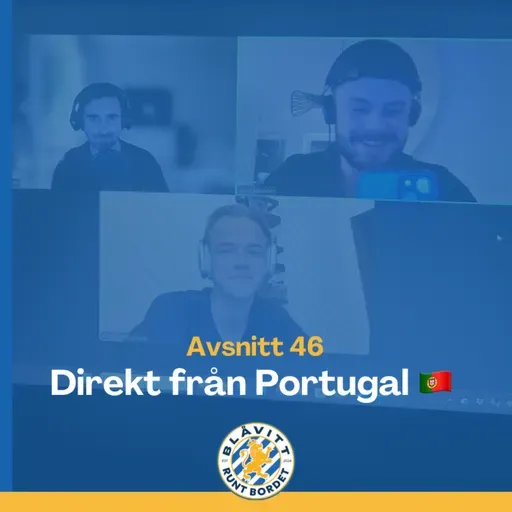 Blåvitt Runt Bordet #46 Direkt från Portugal
