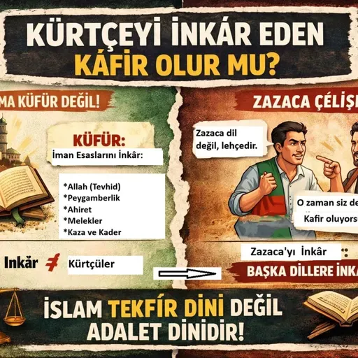 Kürtçeyi İnkar Eden Kafir Olur mu