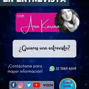En entrevista con Ana Karina