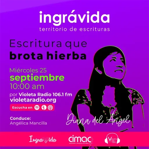 Escritura que brota hierba