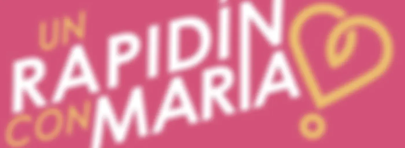 Un rapidín con María.