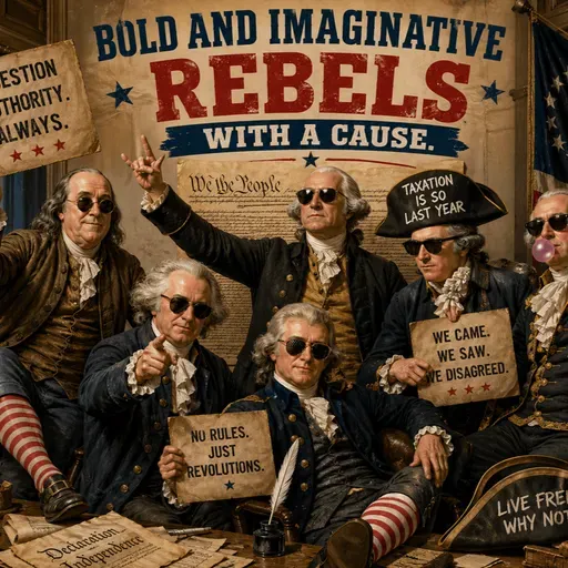 "Bold & Imaginative Rebels With A Cause" - King Charles III Marks America 250 With A Special Message