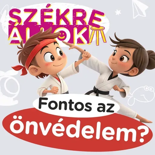 Fontos önvédelmet tanulni a gyerekek szerint?🥋 Székre Állok Ortutay Dórival és Hajdu Steve-vel