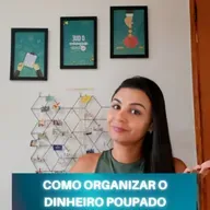 Como organizar o DINHEIRO POUPADO?