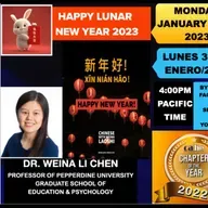 Dr. Weina Li Chen, "Happy Lunar New Year 2023", Session 85