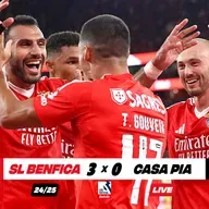 🟥BENFICA 3 X 0 CASA PIA⬛