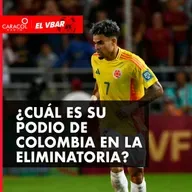 ¿Cuál es su podio de Colombia en la eliminatoria?