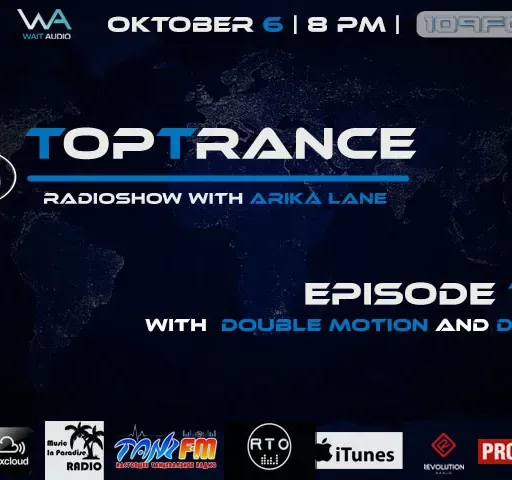 Arika Lane - TopTrance #127 (06.10.2020 Guests: Double Motion, DJ Jed) #127