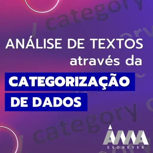 Análise de Textos através da Categorização de Dados