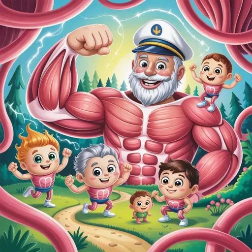 Tajomný svet svalových vlákien: Ako malí hrdinovia v Adamovej ruke zdvíhajú najťažšie hračky