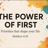 The Power of Firsts pt 3