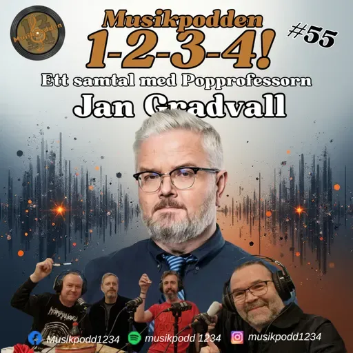 #55 - Ett samtal med popprofessorn Jan Gradvall