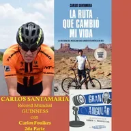 El trayecto del record del mundo, Carlos Santamaria
