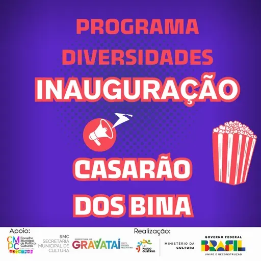 Programa diversidades - Inauguração Casarão dos Bina