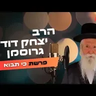 הרב יצחק דוד גרוסמן • פרשת כי תבוא תשפ''ה | עלונימייל