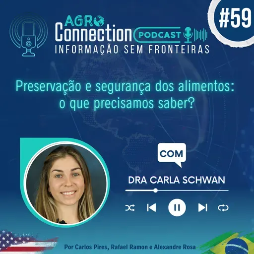 Ep #59 - Preservação e segurança dos alimentos: o que precisamos saber? - com Dra Carla Schwan