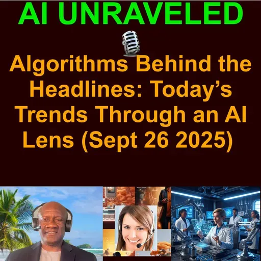 Algorithms Behind the Headlines: Today’s Trends Through an AI Lens (September 26th 2025)