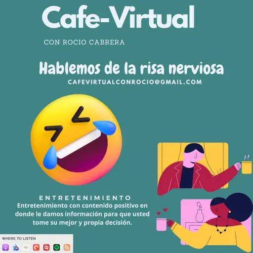 Café Virtual con Rocío Cabrera– Hablemos de la risa nerviosa