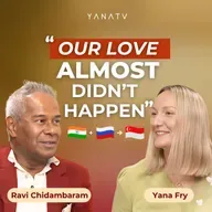 #111 17 Years Together — What My Husband Says About a Happy Marriage | Ravi Chidambaram and Yana Fry
