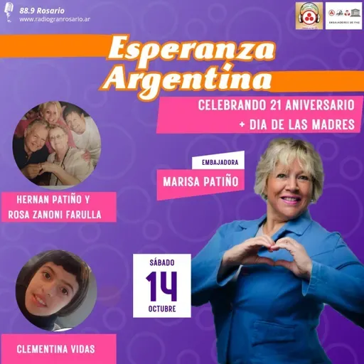 21 ANIVERSARIO + DIA de las MADRES +EMPODERANDO a los HIJOS/AS conCLASES para VOS. en MARISA PATIÑO entevista