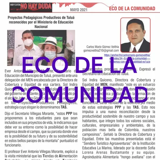 110. ECO DE LA COMUNIDAD......HABLEMOS CON RESPONSABILIDAD