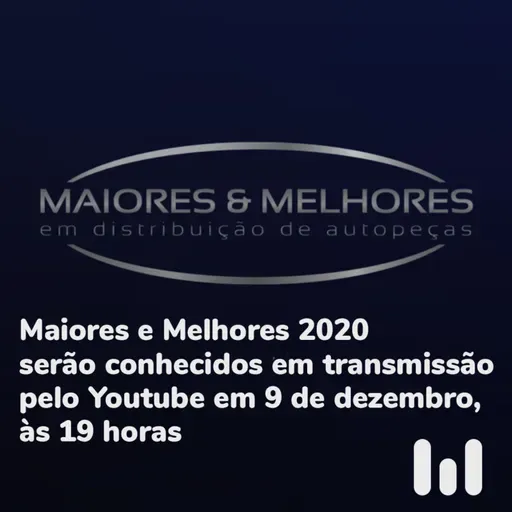Episódio 60: Maiores e Melhores 2020 serão conhecidos em transmissão pelo Youtube em 9 de dezembro, às 19 horas