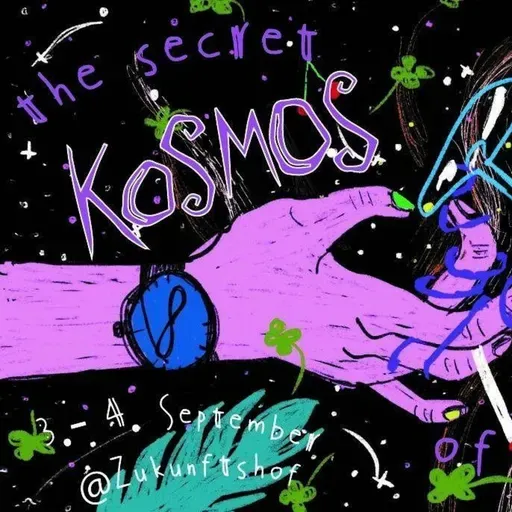 zwei kuriose katzen schweben im secret kosmos of tarab | operator_a & smutje