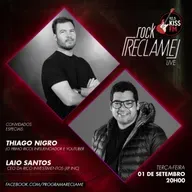 "Rock Reclame": Thiago Nigro (Primo Rico) e Laio Santos (Rico Investimentos)