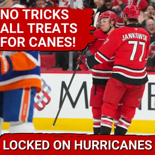 Carolina Hurricanes Receive Full-Size Candy Bars & a 6-2 Win over Islanders