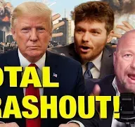 Alex Jones & Nick Fuentes CRASH OUT Over Trump's Iran War!
