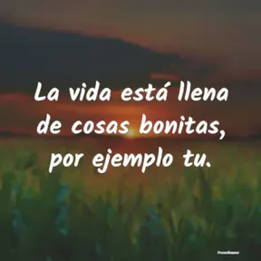 Cosas bonitas