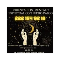 Orientacion mental y espiritual con pedro pablo Lunes 19 nov 2024