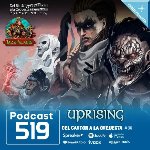 519 - Jazz Paladin (Entrevista), Del Cartón a la Orquesta #30