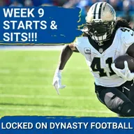 Top STARTS and SITS Ahead Of Crucial Week 9 | BENCH Alvin Kamara?