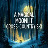 A Magical Moonlit Cross-Country Ski