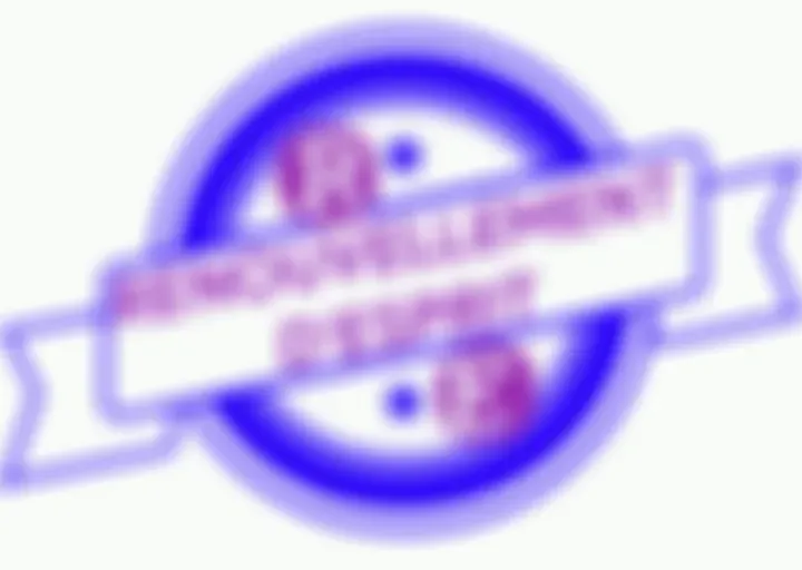 RENOUVELLEMENT D'ESPRIT