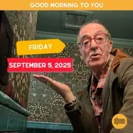There's no place like home!: Friday, September 5, 2025