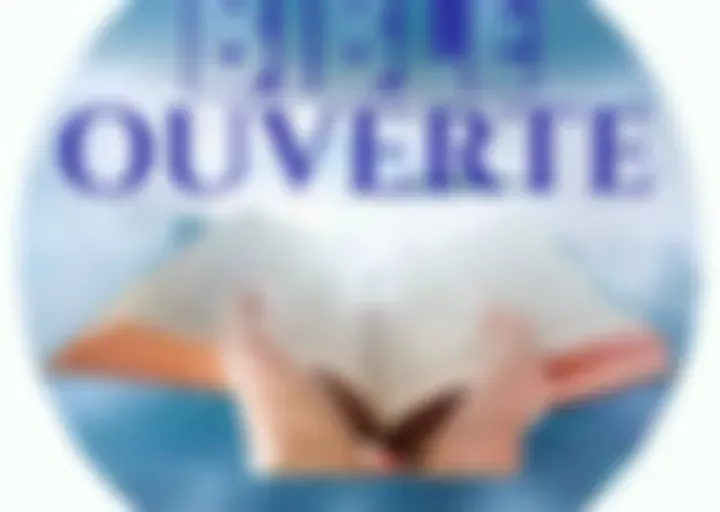 Bible ouverte 